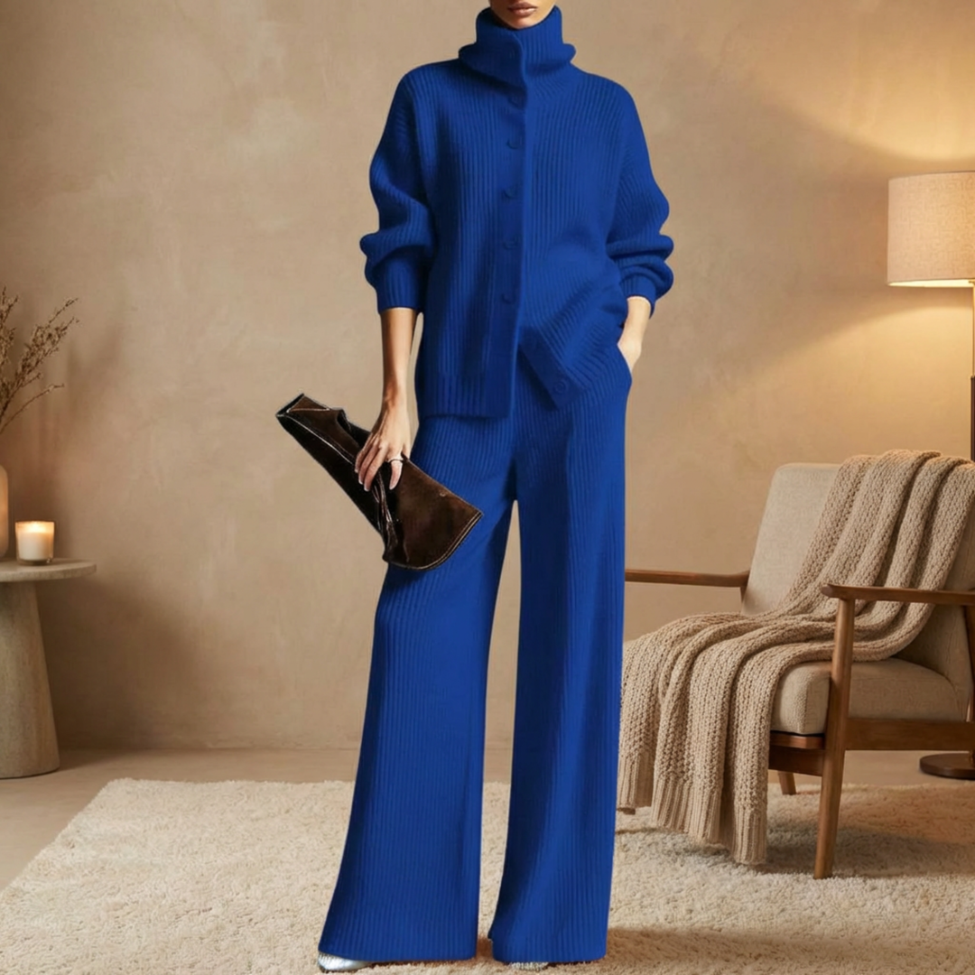 Wilhelmine Ensemble Comfortable Cardigan and Trousers