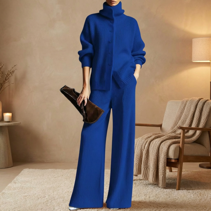 Wilhelmine Ensemble Comfortable Cardigan and Trousers