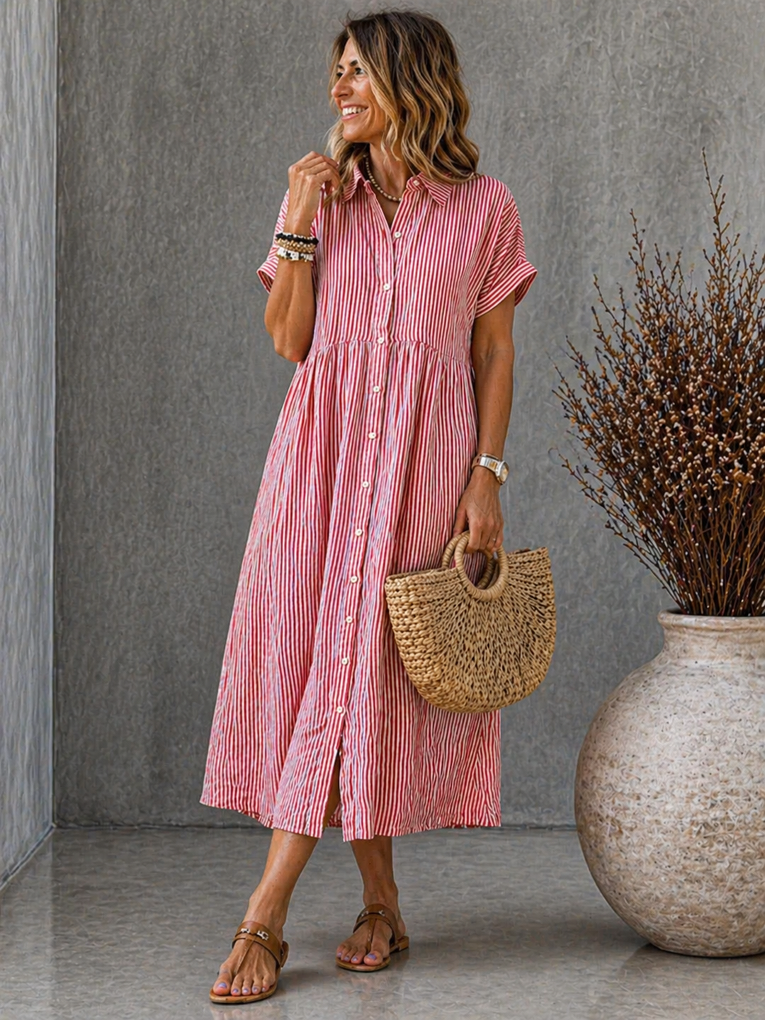 Soléna Dress – Effortless Elegant Comfort