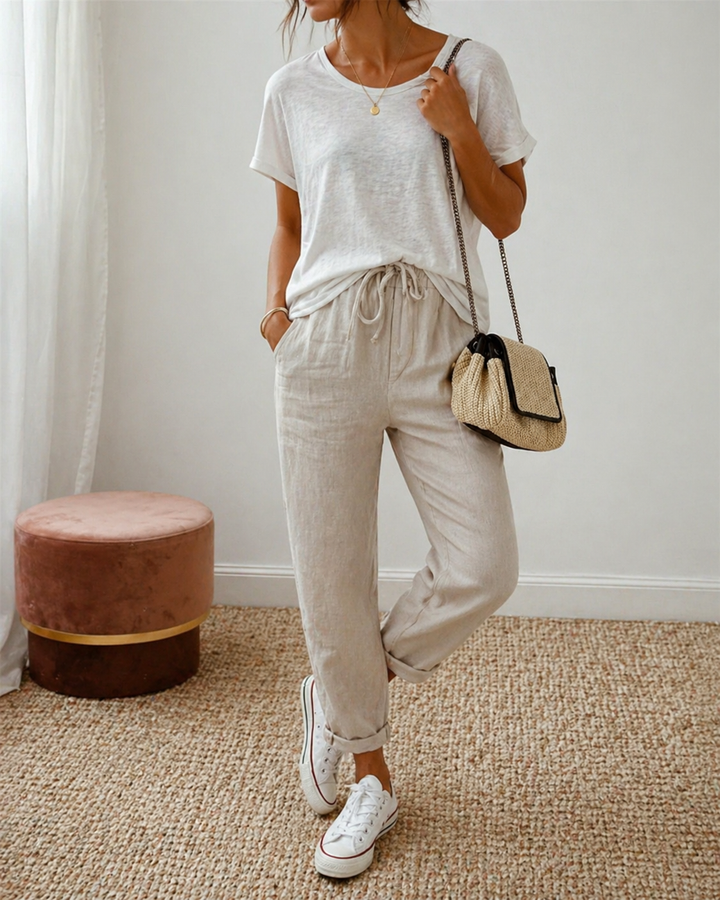 Lina™ Trousers – Lightweight & Perfect for Summer