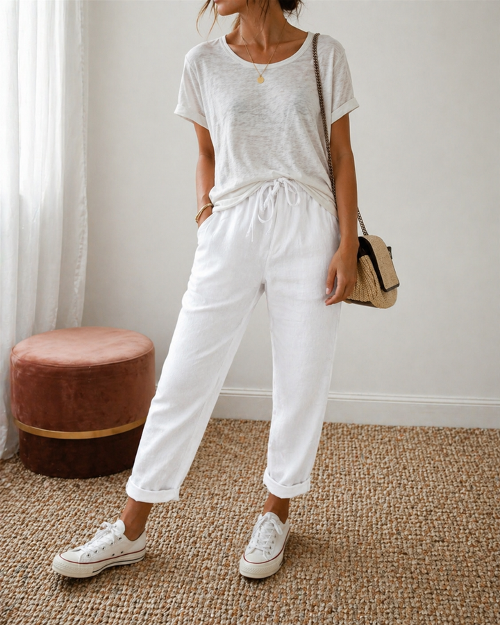 Lina™ Trousers – Lightweight & Perfect for Summer