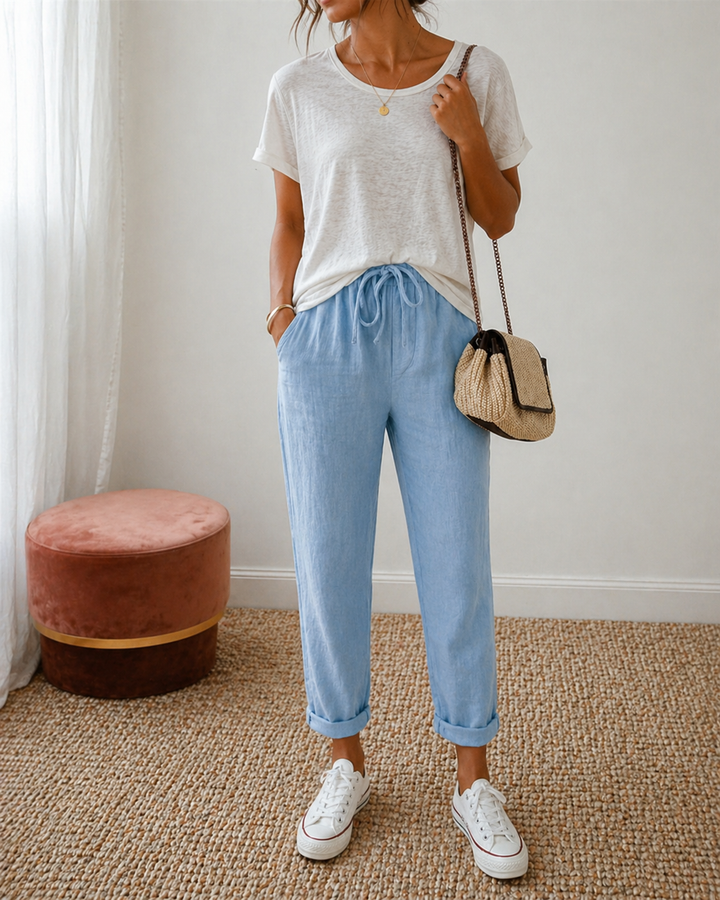 Lina™ Trousers – Lightweight & Perfect for Summer