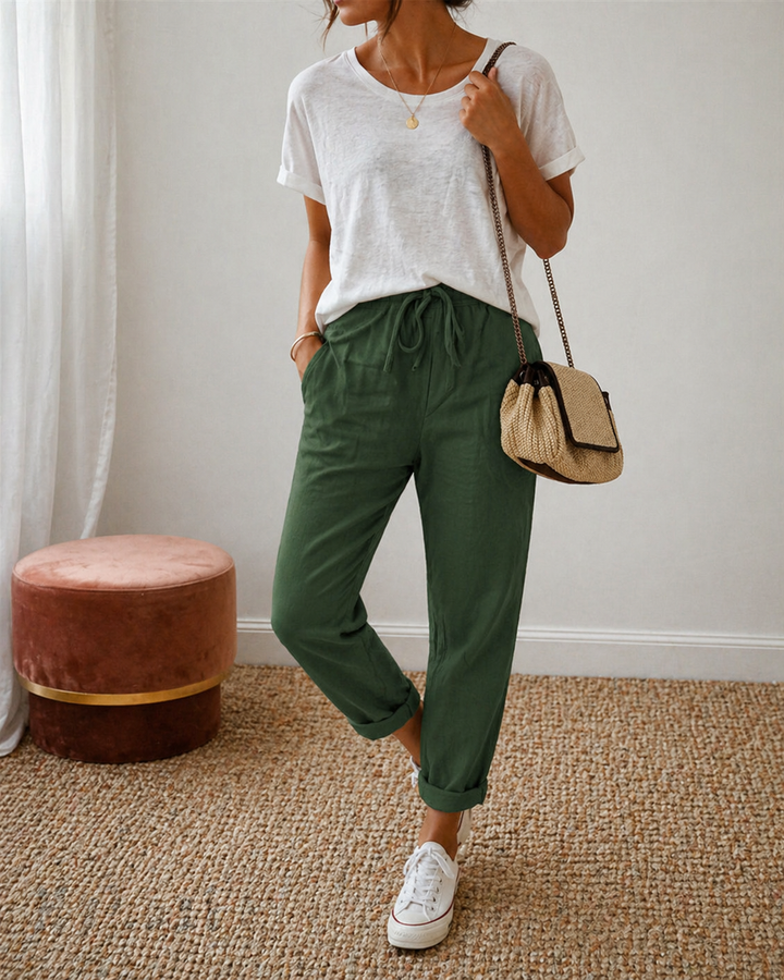 Lina™ Trousers – Lightweight & Perfect for Summer