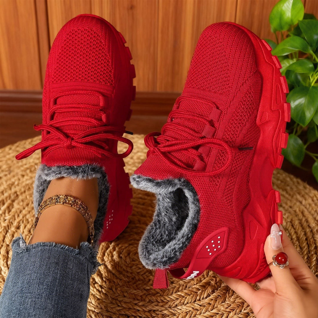 MAÏKA™ | Baskets Légères en Molleton Décontractées à Lacets
