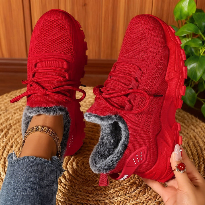 MAÏKA™ | Baskets Légères en Molleton Décontractées à Lacets