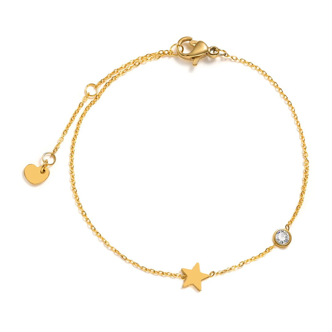 Lunara Bracelet – Elegant Moon & Stars