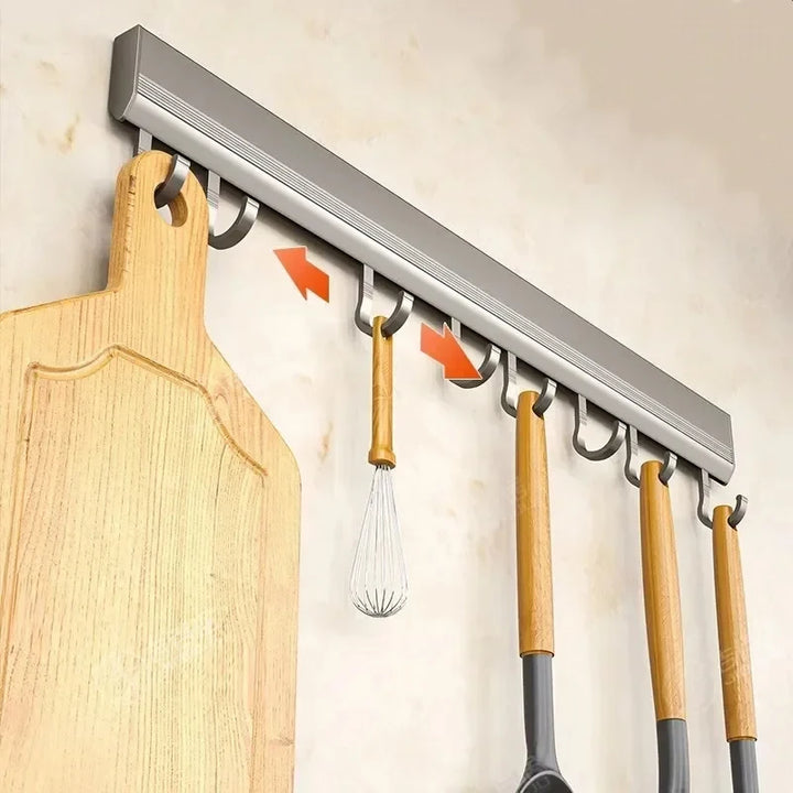 Hook Rack – Wall-Mounted Storage Organizer