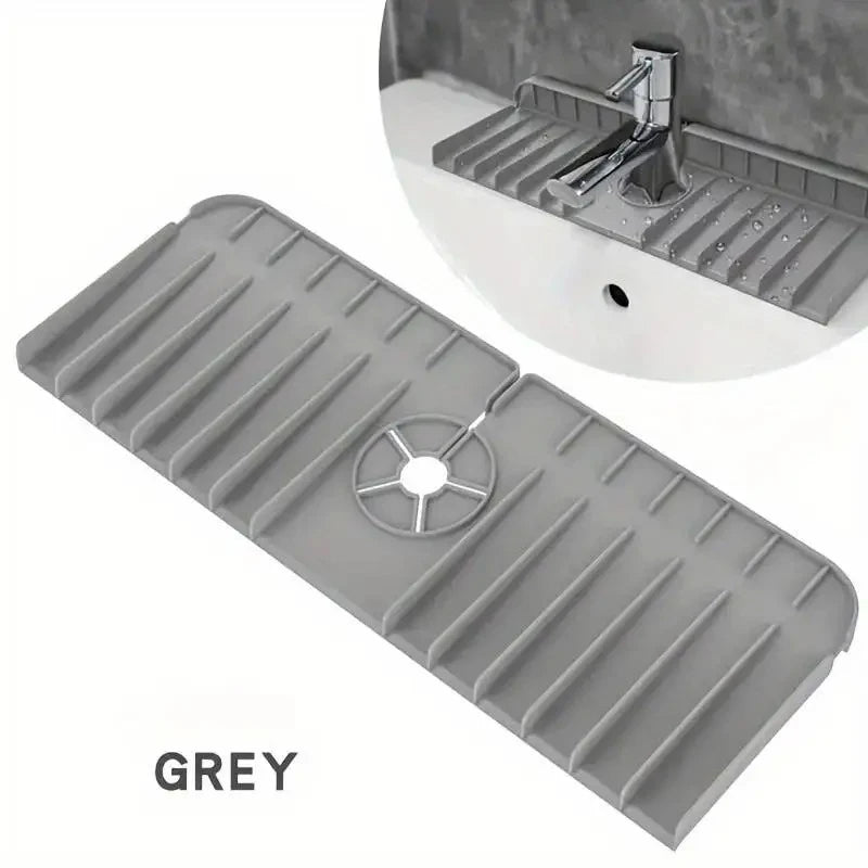 Sink Mat – Silicone Splash Guard & Organizer