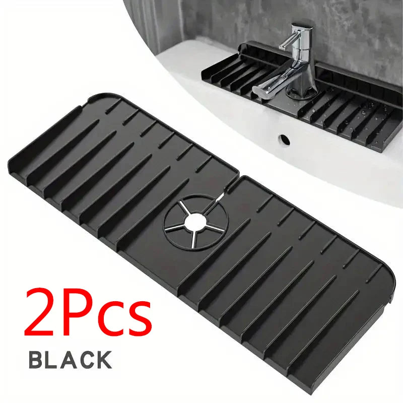 Sink Mat – Silicone Splash Guard & Organizer
