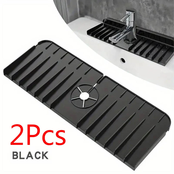 Sink Mat – Silicone Splash Guard & Organizer