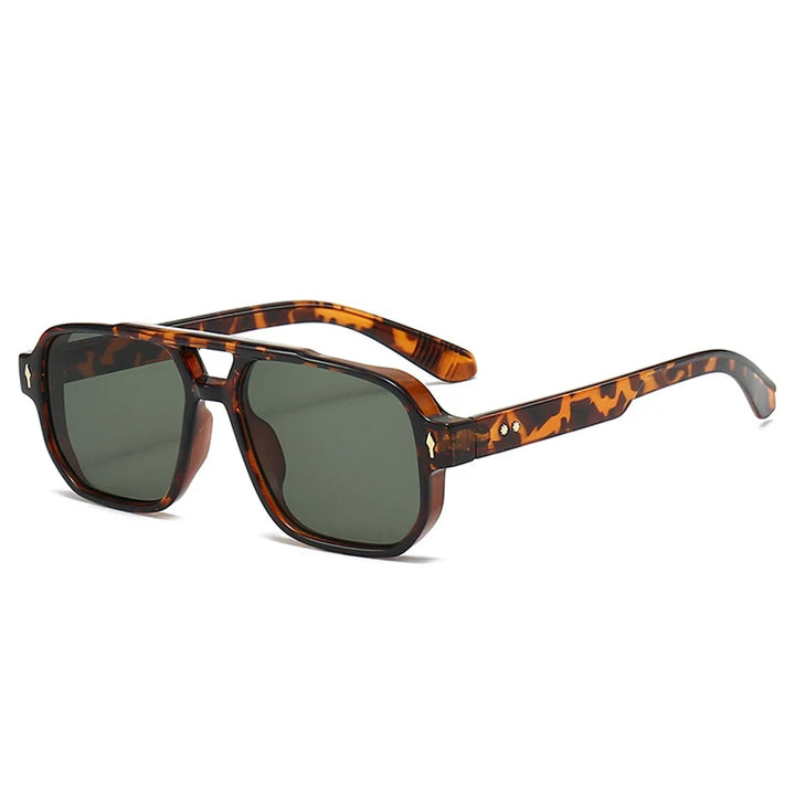 Milan | Square Double Bridge Shades