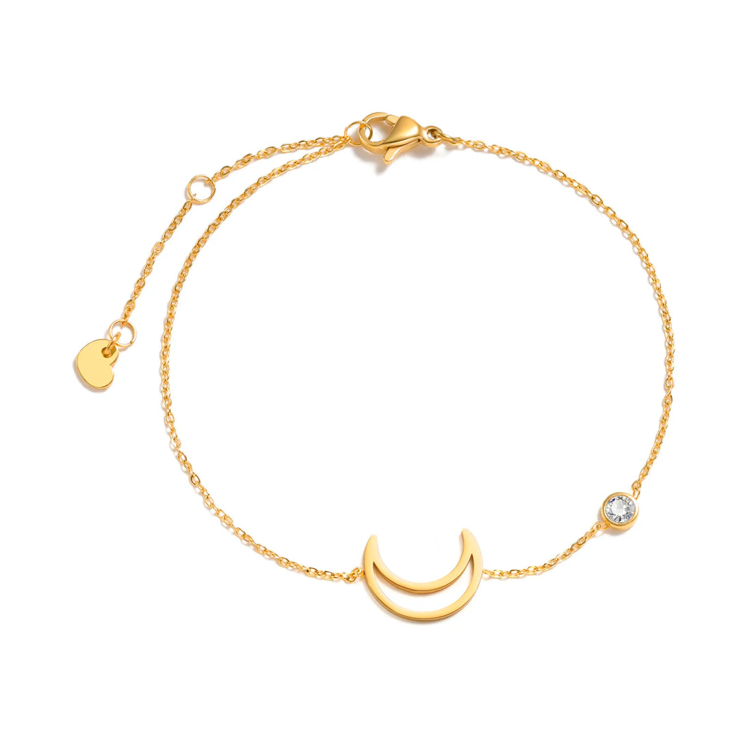 Lunara Bracelet – Elegant Moon & Stars