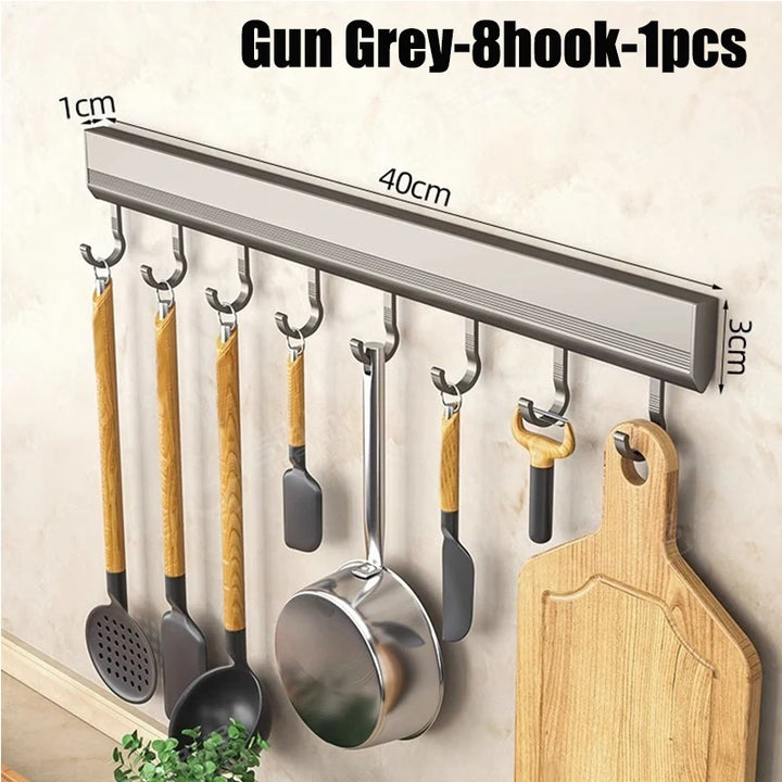 Hook Rack – Wall-Mounted Storage Organizer