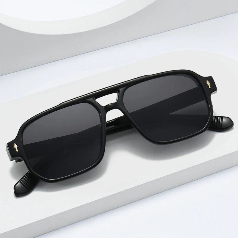 Milan | Square Double Bridge Shades
