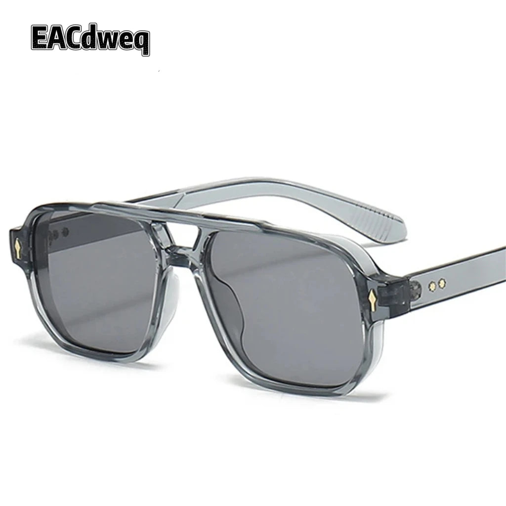 Milan | Square Double Bridge Shades