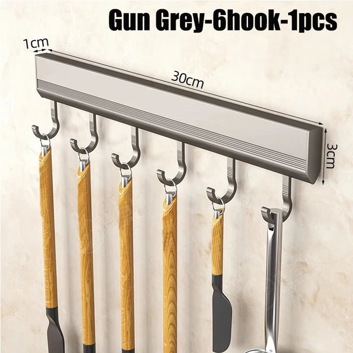 Hook Rack – Wall-Mounted Storage Organizer