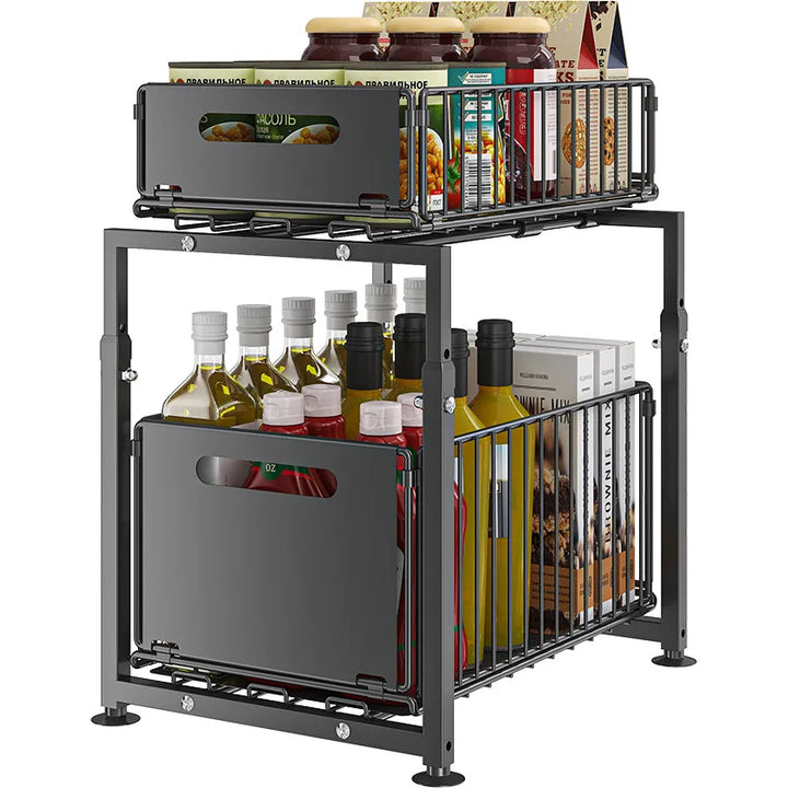 Nova Slide Rack – Pull-Out Kitchen Organizer
