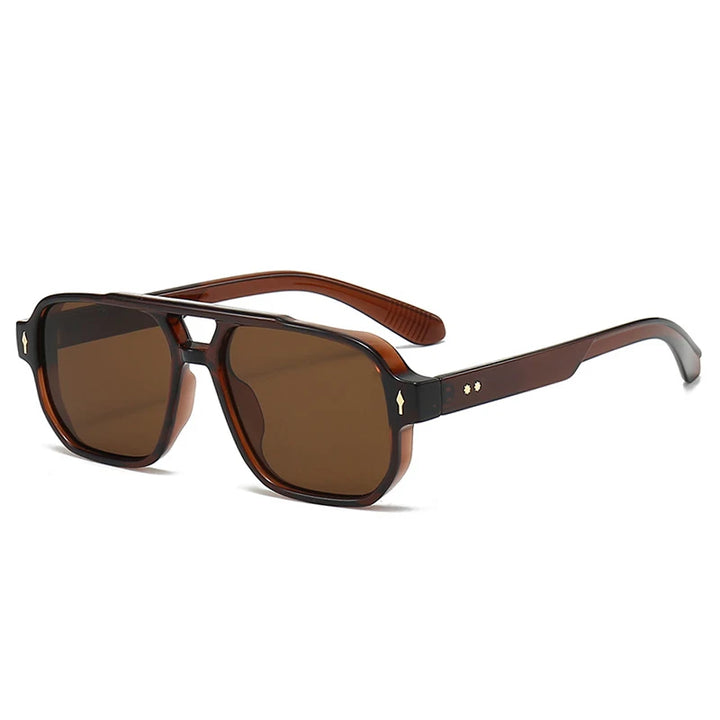 Milan | Square Double Bridge Shades