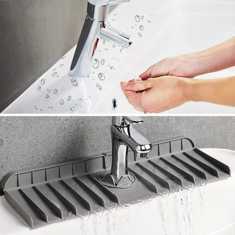 Sink Mat – Silicone Splash Guard & Organizer