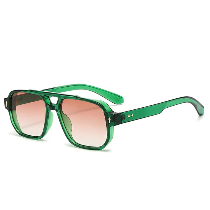 Milan | Square Double Bridge Shades