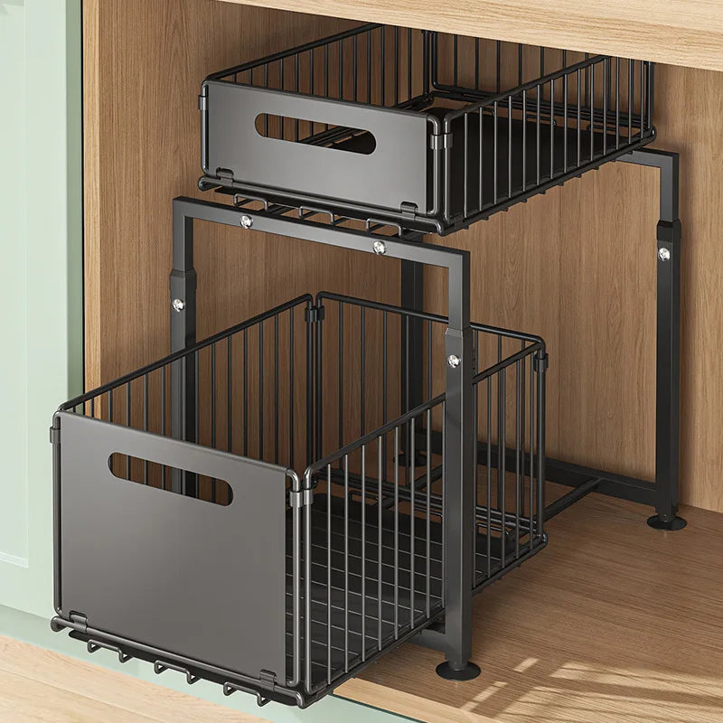 Nova Slide Rack – Pull-Out Kitchen Organizer