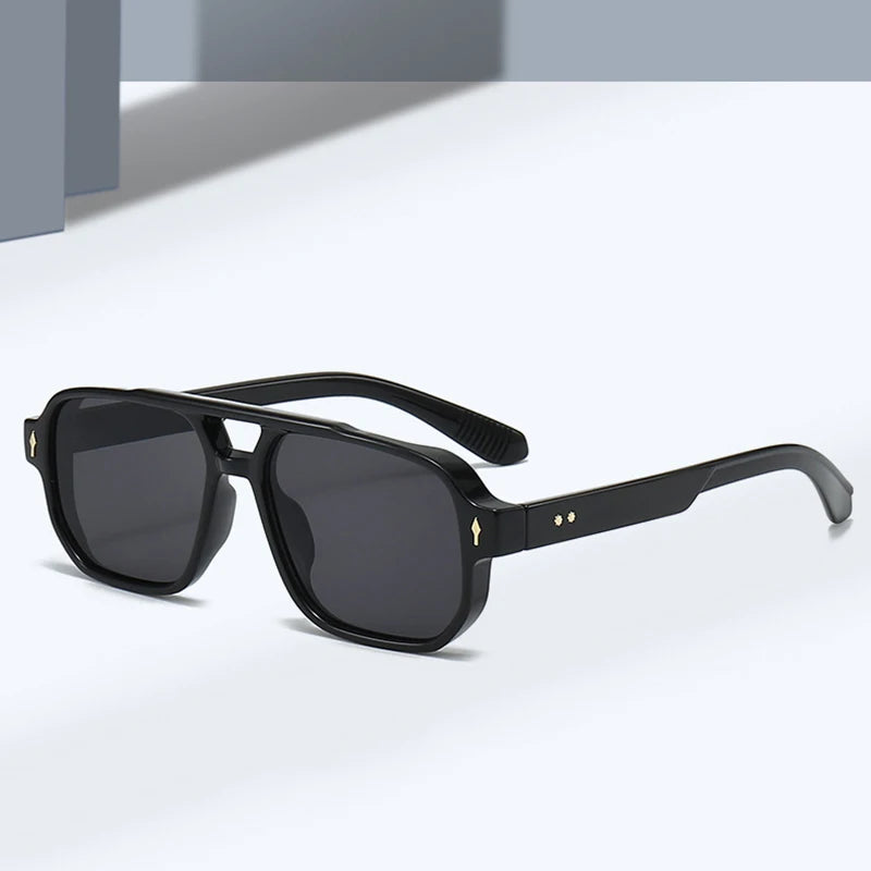 Milan | Square Double Bridge Shades