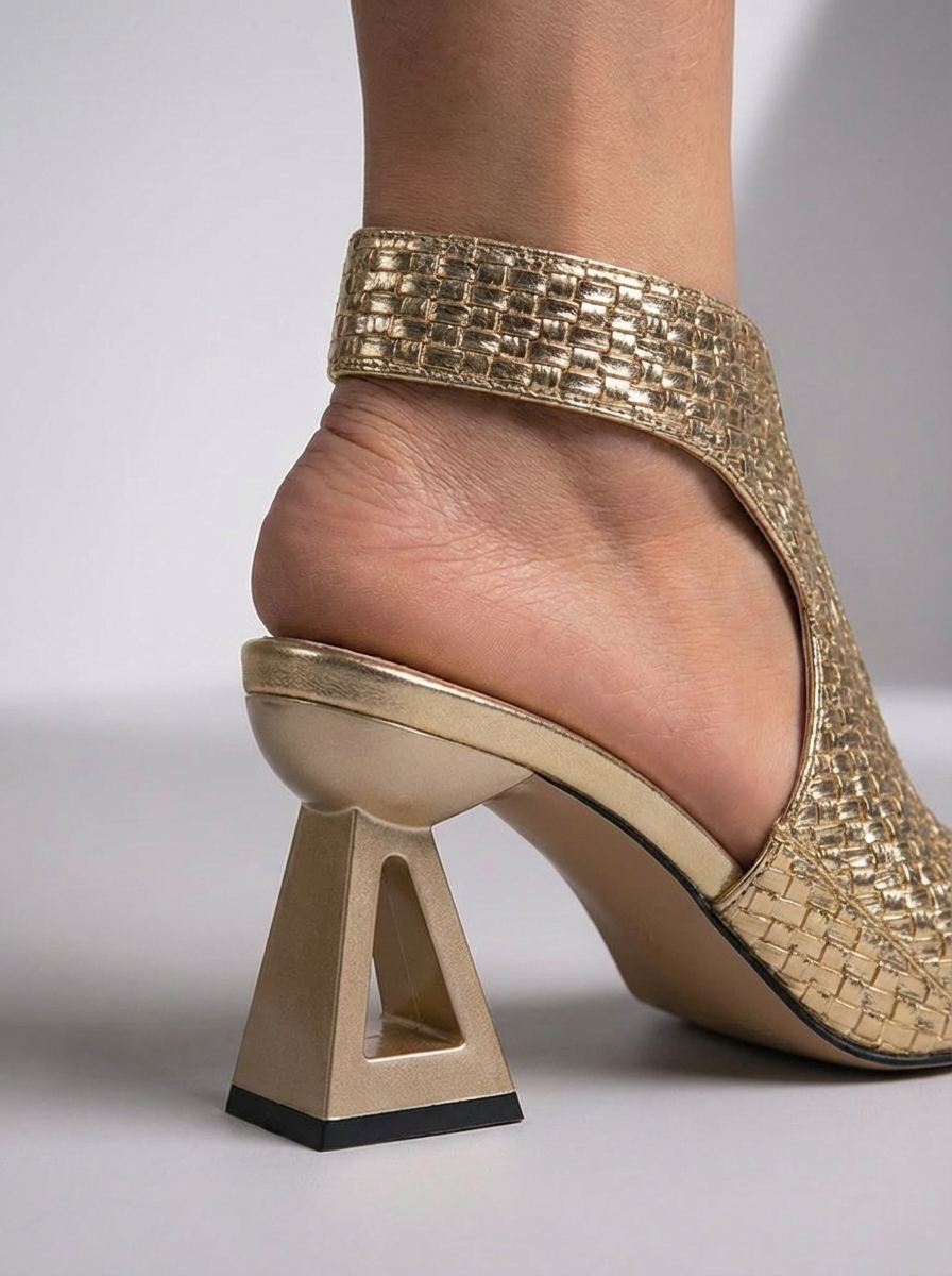 Aura Elegant Braided Heels