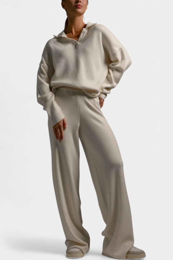 Clairette Soft & Elegant Two-Piece Knit Set
