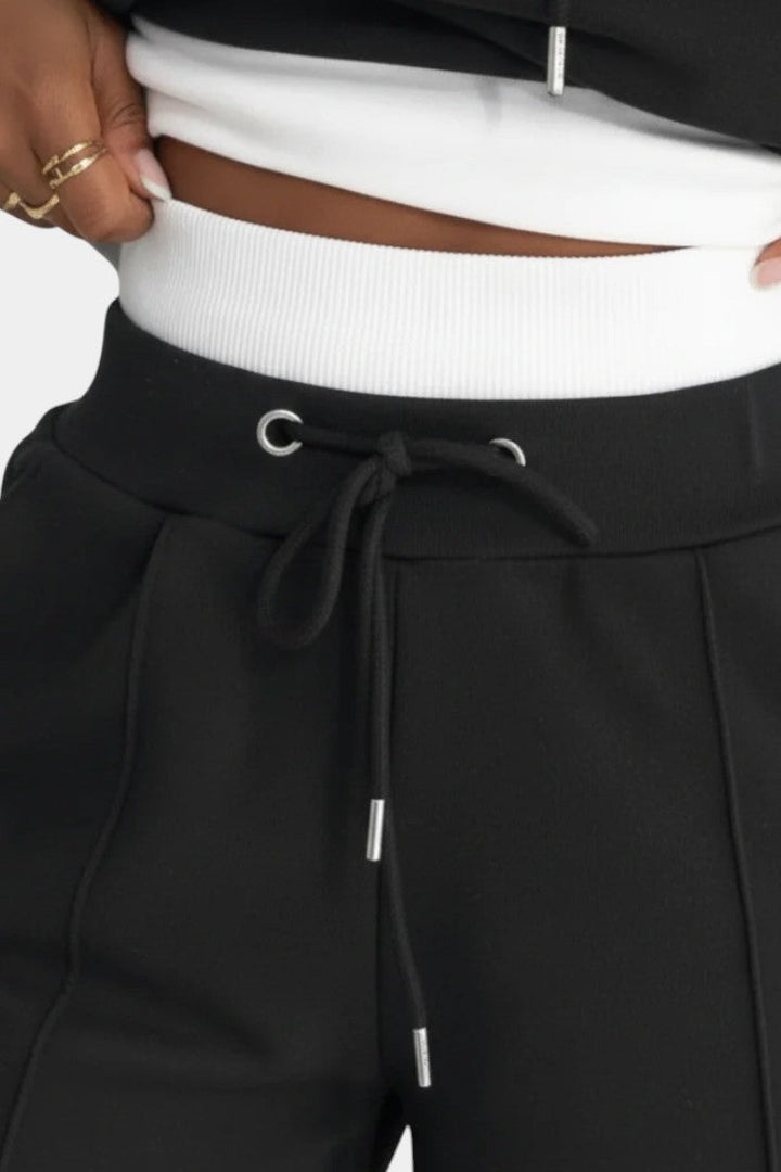 Tiziana Oversize Two-Piece Hoodie & High-Waist Pants Set