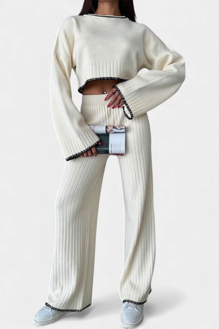 Ilena Minimalist Two-Piece Knit Set