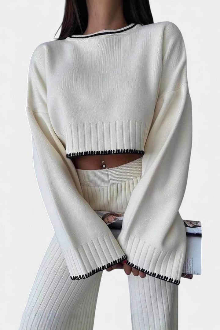 Ilena Minimalist Two-Piece Knit Set