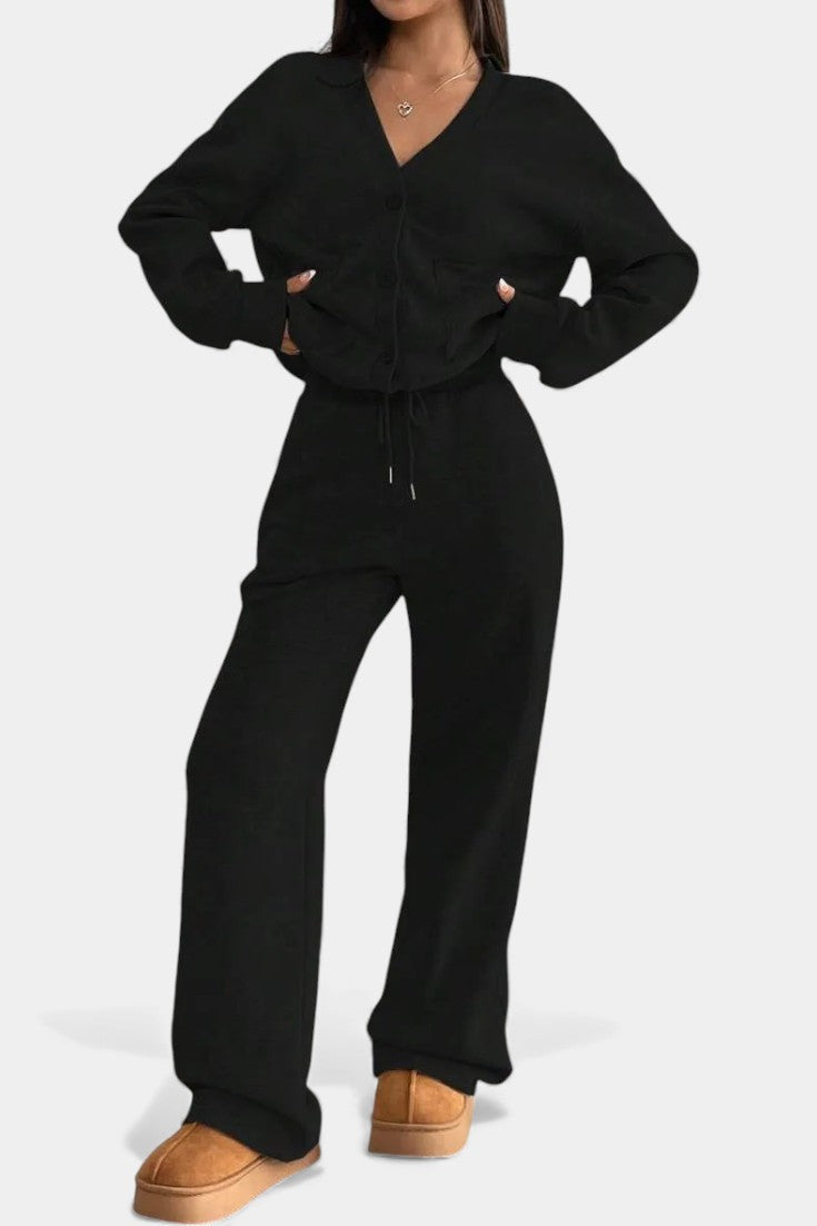 Vellina™ | Ensemble cardigan et pantalon