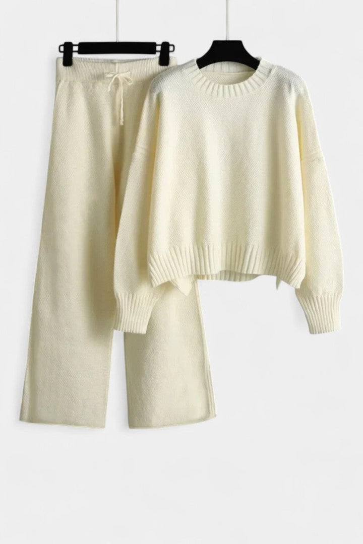 Olga Two-Piece Knitted Cosy Co-Ord with Relaxed Fit