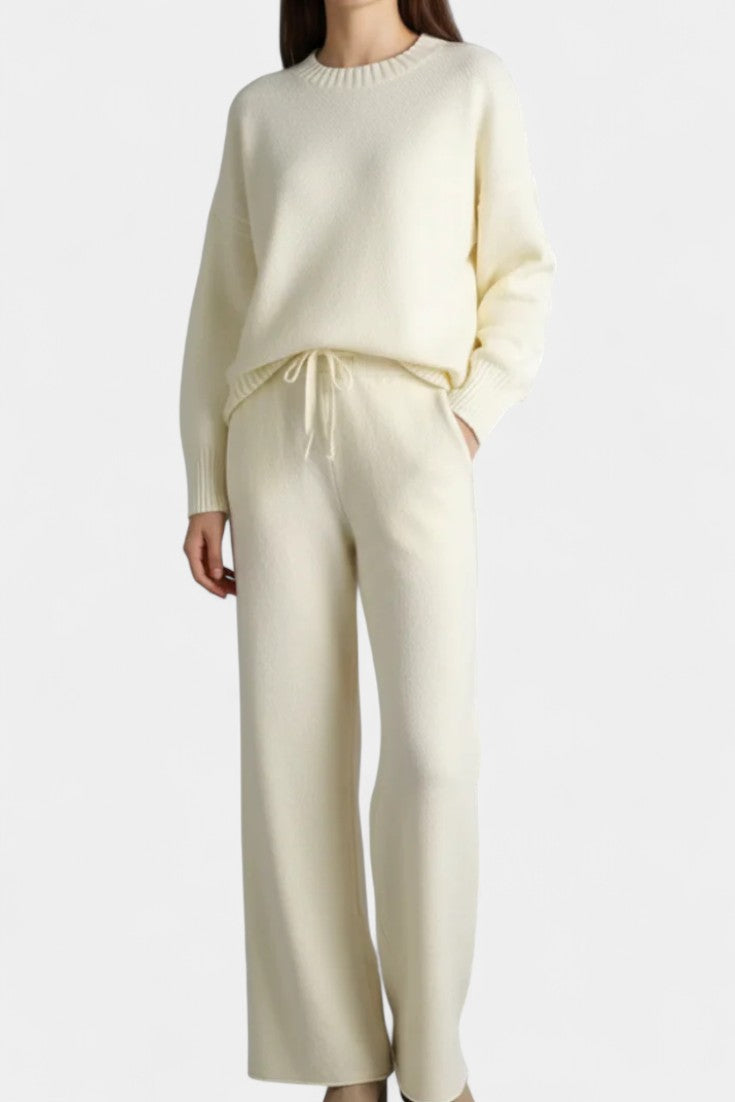 Olga Two-Piece Knitted Cosy Co-Ord with Relaxed Fit