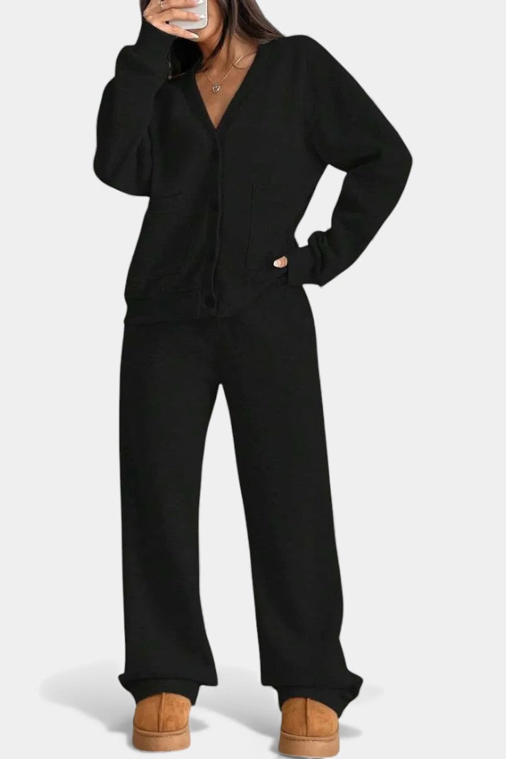 Vellina™ | Ensemble cardigan et pantalon