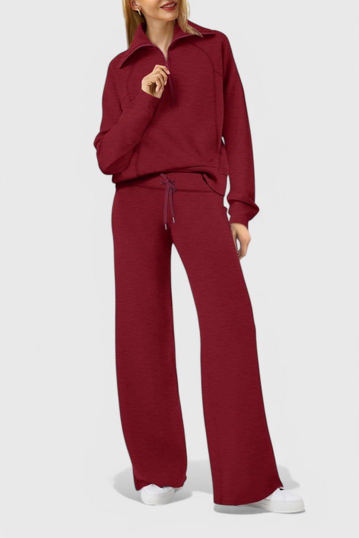 Berken Relaxed Two-Piece Set in Lightweight Fabric