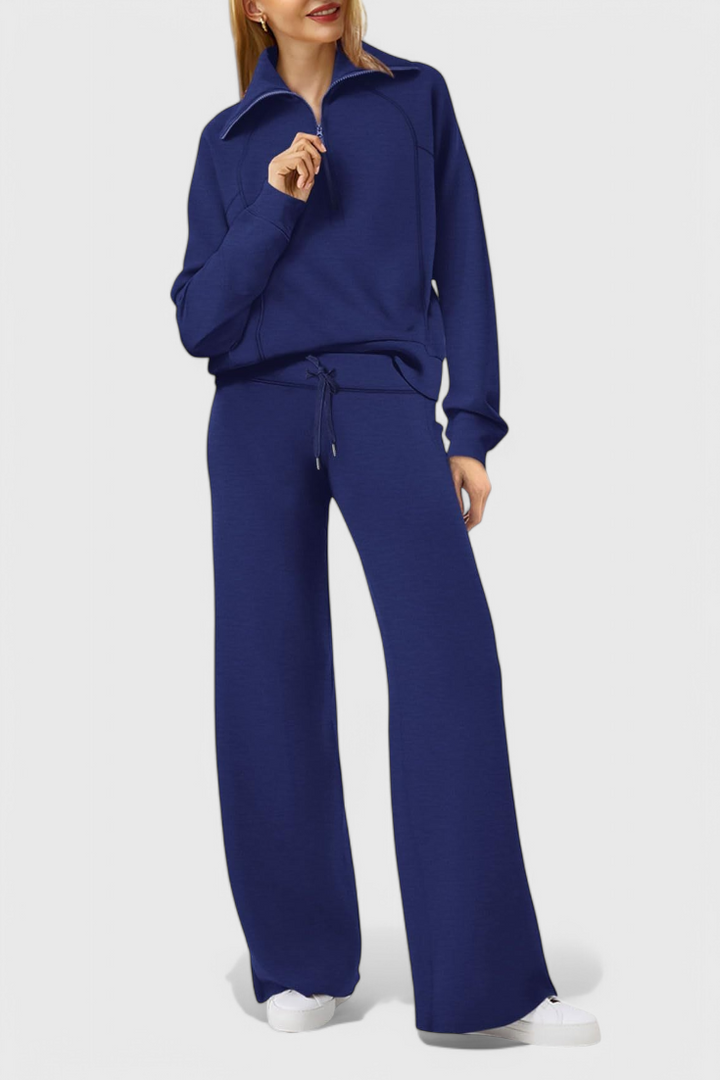 Berken Relaxed Two-Piece Set in Lightweight Fabric