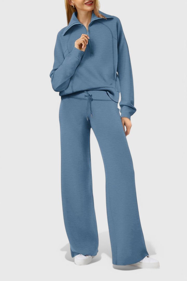 Berken Relaxed Two-Piece Set in Lightweight Fabric