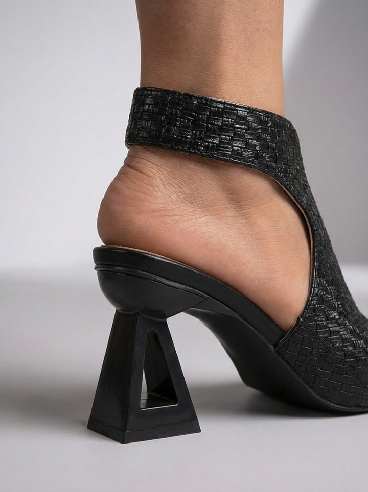 Aura Elegant Braided Heels